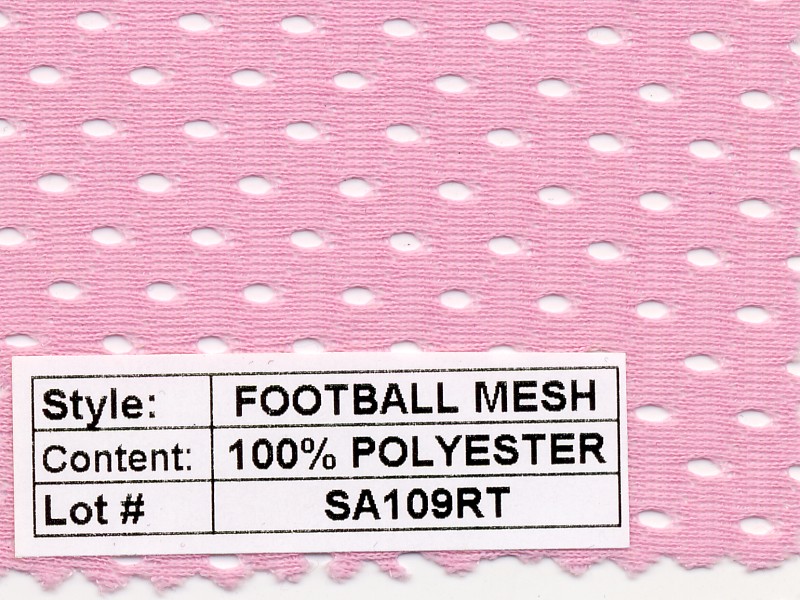 Football Mesh 100% Polyester